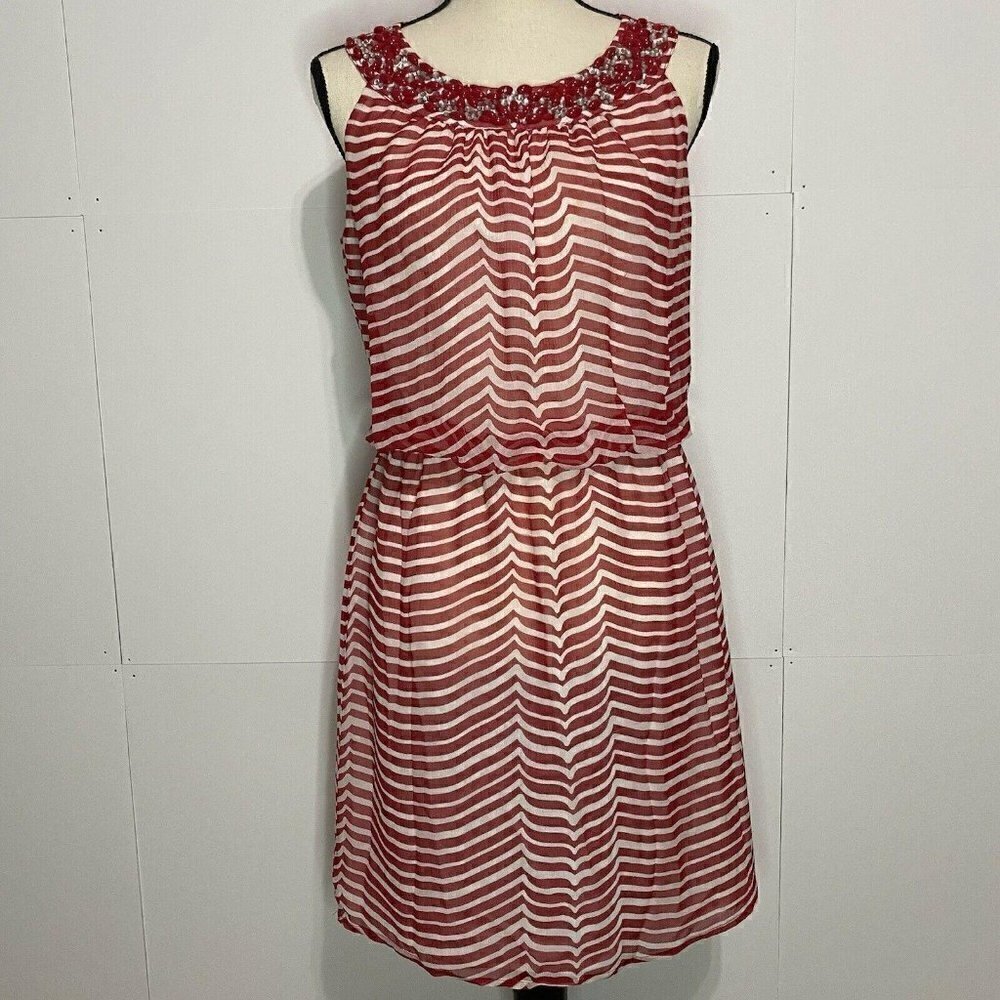 Vineyard Vines Size Small Blouson Silk Dress
